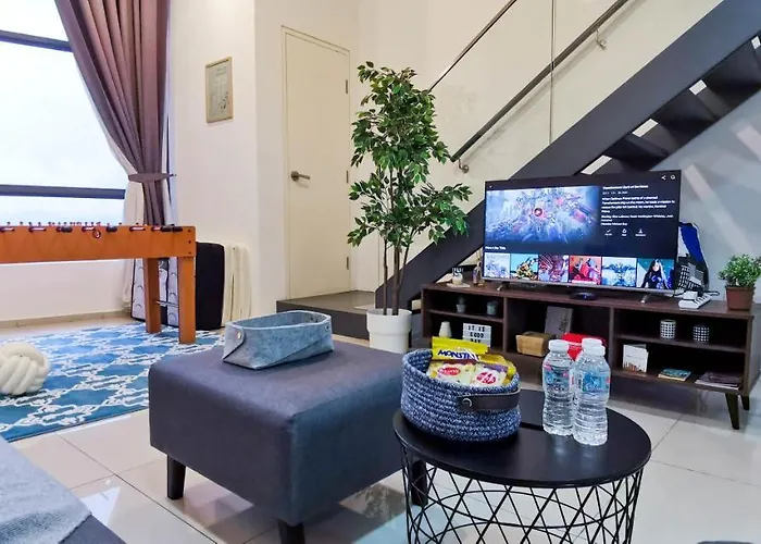 Ekocheras Loft 5 Pax, #Soccertable #Abovemall #Cozy #Freecarpark